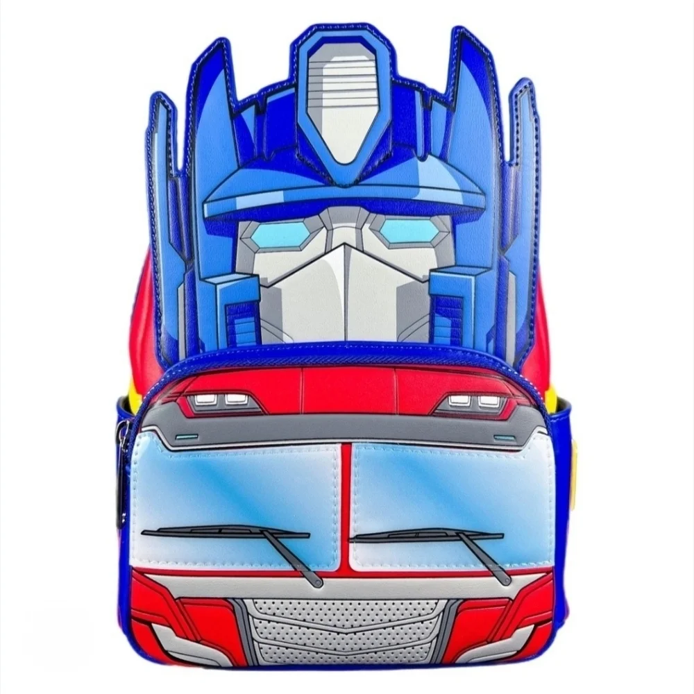 Loungefly Transformers Optimus Prime Cosplay Glow Mini Backpack